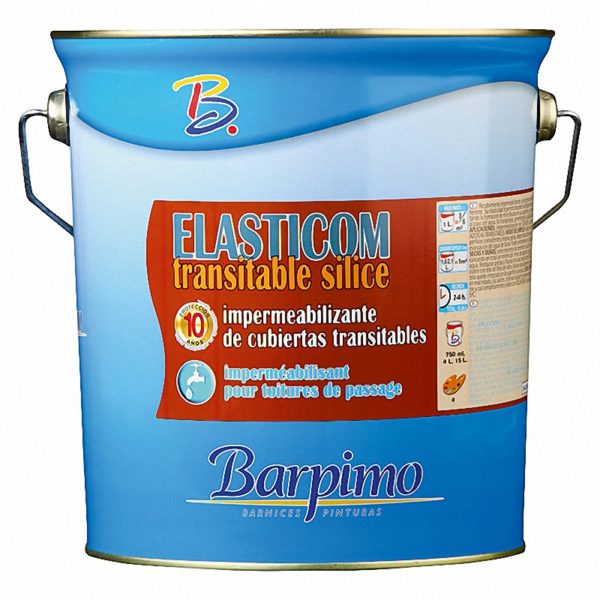 PINTURA IMPERMEABILIZANTE ELASTICOM TRANSITABLE