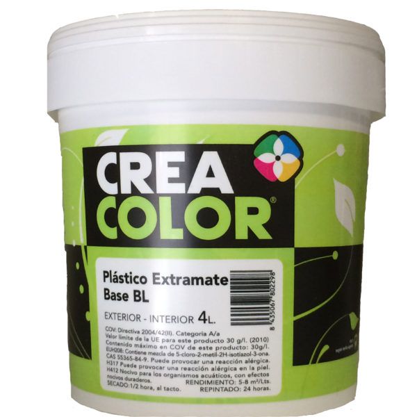 PINTURA PLÁSTICA CREACOLOR EXTRAMATE