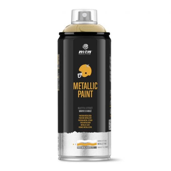 SPRAY PINTURA METALIZADA MTN PRO 400 ML.