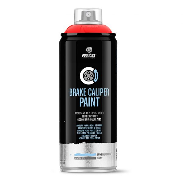 SPRAY PINTURA PINZAS DE FRENO ROJA MTN PRO 400 ML.
