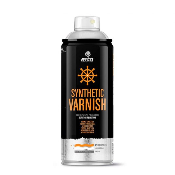 SPRAY BARNIZ SINTETICO MTN PRO 400 ML.