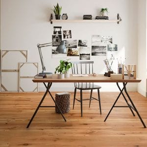 Tarima flotante de Roble