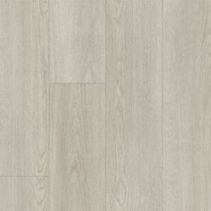 Suelo laminado Kingsley gris.