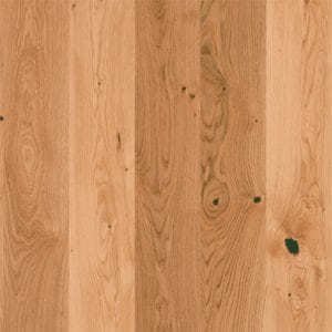 Tarima flotante de madera natural rústica.