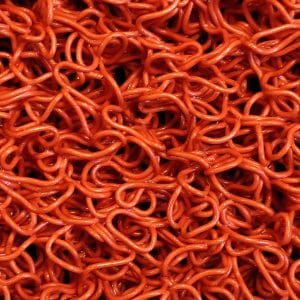 Felpudo Rizo Naranja 14mm