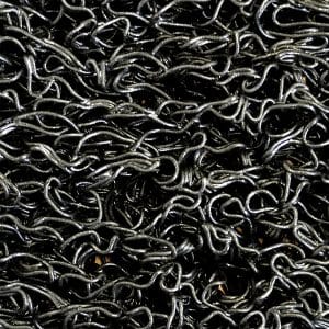 Felpudo Rizo Negro 10mm