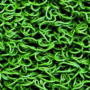 Felpudo Rizo Verde de 14mm