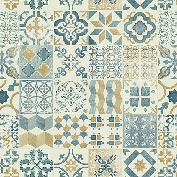 Suelo Vinílico Hidráulico Almería Golden-Grey