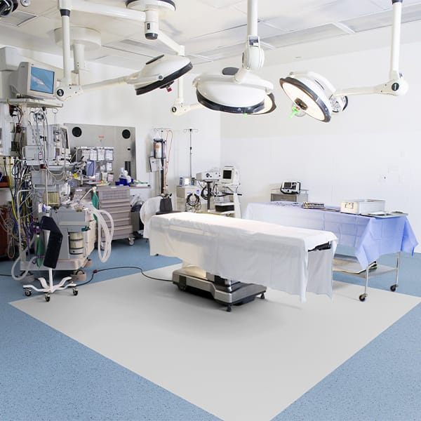 Fotografía suelo vinílico conductivo