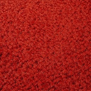 Felpudo Textil Rojo Plano