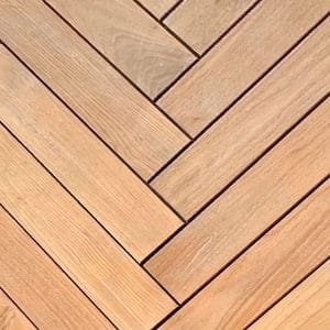 Tarima de exterior Teca